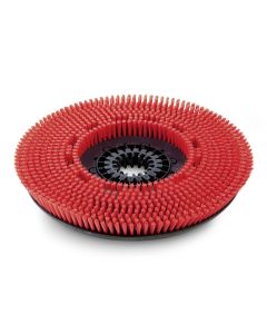 Disc brush, medium, red, 510 mm