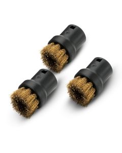 3x Round brush kit with brass bristles for SC range